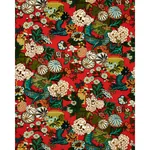 CHIANG MAI DRAGON VELVET Fabric – LACQUER | Schumacher | Wal CHIANG MAI DRAGON VELVET fabric LACQUER color by Schumacher