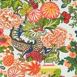 CHIANG MAI INDOOR/OUTDOOR Fabric – AQUAMARINE | Schumacher | CHIANG MAI INDOOR/OUTDOOR fabric AQUAMARINE color by Schumacher