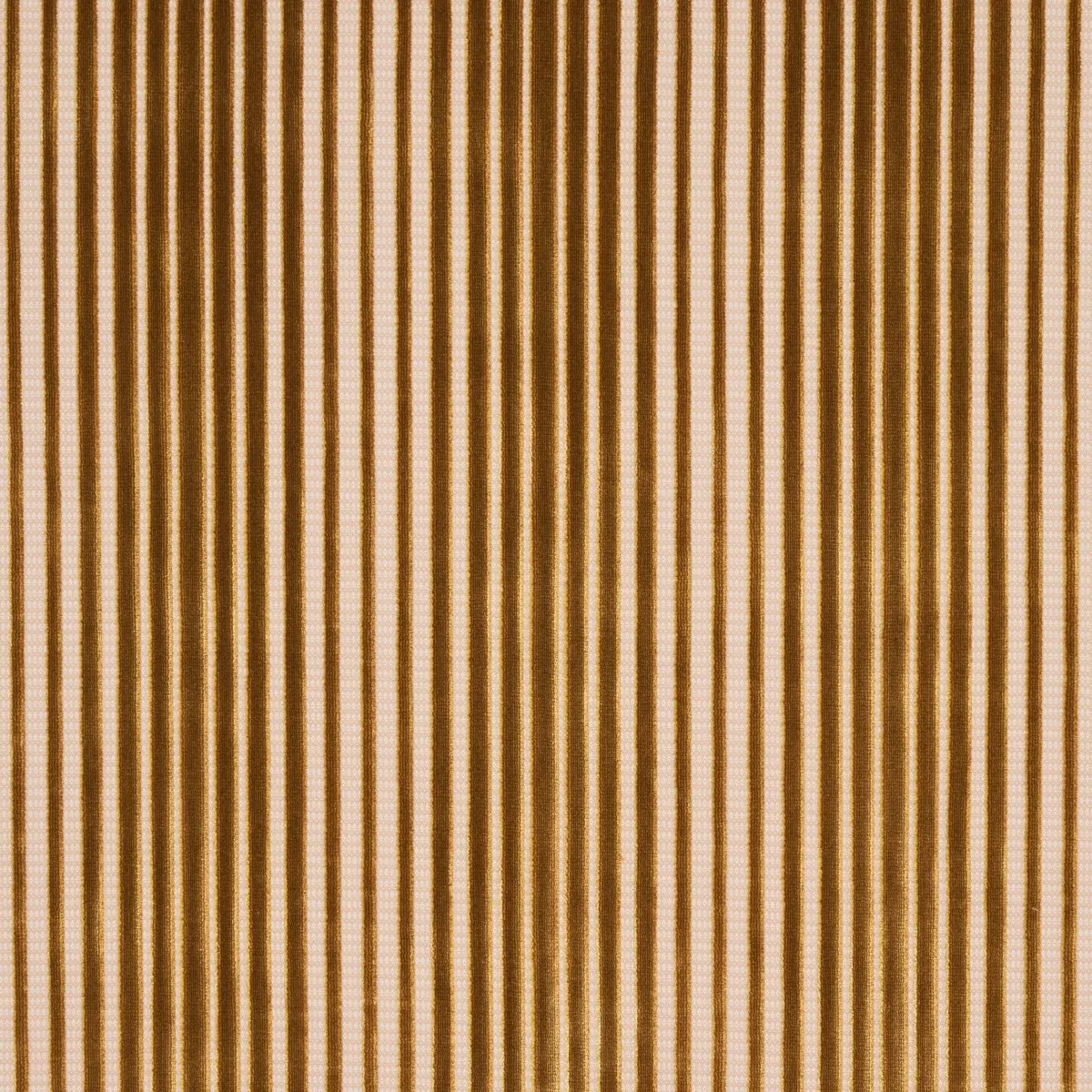CHIMAY STRIPE VELVET Fabric – BRONZE | Schumacher | Wallpape CHIMAY STRIPE VELVET fabric BRONZE color by Schumacher