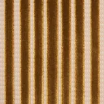 CHIMAY STRIPE VELVET Fabric – BRONZE | Schumacher | Wallpape CHIMAY STRIPE VELVET fabric BRONZE color by Schumacher