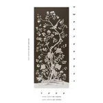 CHINOIS PALAIS fabric CHOCOLATE color by Schumacher
