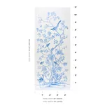 CHINOIS PALAIS Fabric – PORCELAIN | Schumacher | Wallpaper T CHINOIS PALAIS fabric PORCELAIN color by Schumacher
