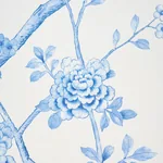CHINOIS PALAIS Fabric – PORCELAIN | Schumacher | Wallpaper T CHINOIS PALAIS fabric PORCELAIN color by Schumacher