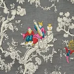 CHINOISERIE MODERNE Fabric – GRAPHITE | Schumacher | Wallpap CHINOISERIE MODERNE fabric GRAPHITE color by Schumacher