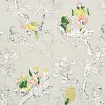 CHINOISERIE MODERNE Fabric – SOFT GREY | Schumacher | Wallpa CHINOISERIE MODERNE fabric SOFT GREY color by Schumacher