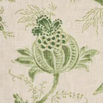 CHINOISERIE VINE fabric LEAF GREEN color by Schumacher