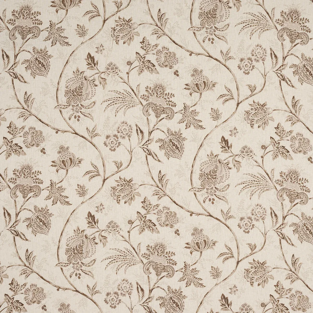 CHINOISERIE VINE fabric NEUTRAL color by Schumacher