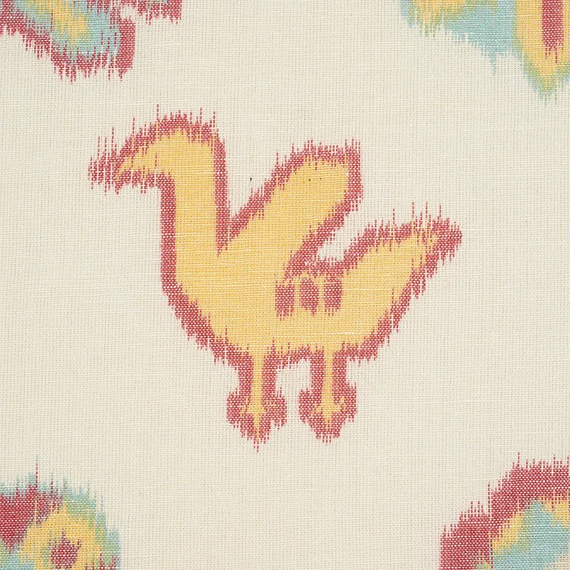 CHUSKA WARP PRINT Fabric – MULTI | Schumacher | Wallpaper Tw CHUSKA WARP PRINT fabric MULTI color by Schumacher