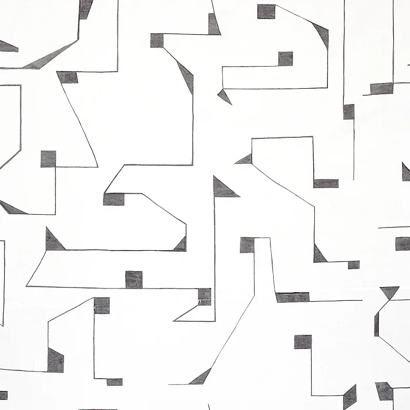 CIRCUIT fabric GREY color by Schumacher