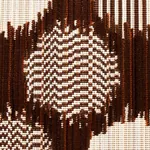 CIRQUE VELVET fabric BROWN color by Schumacher
