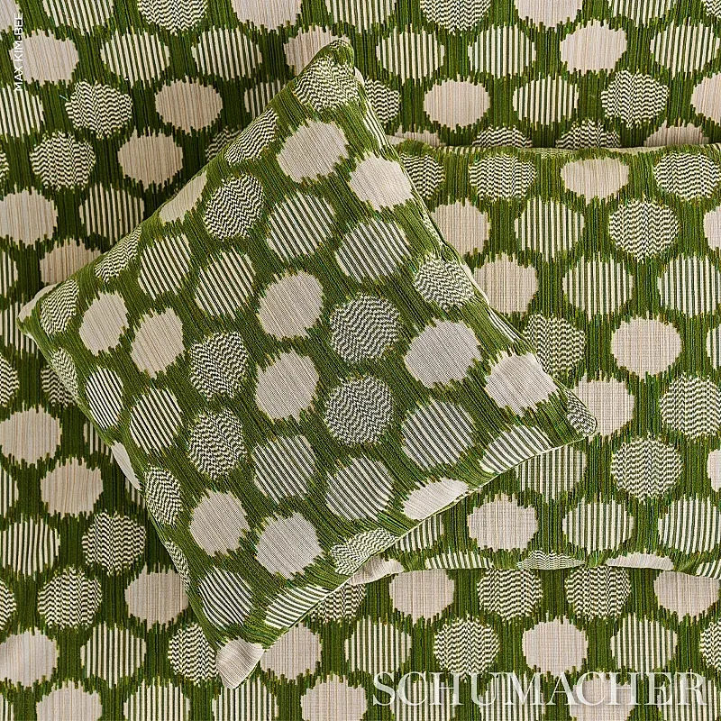 CIRQUE VELVET fabric BROWN color by Schumacher