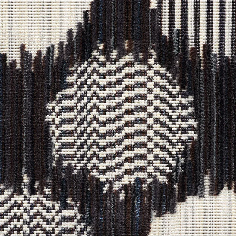 CIRQUE VELVET Fabric – CARBON | Schumacher | Wallpaper Twins CIRQUE VELVET fabric CARBON color by Schumacher
