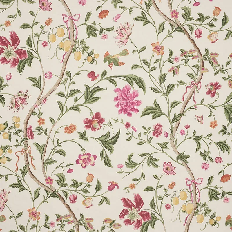 CITRONIER fabric FUCHSIA color by Schumacher