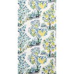 CITRUS GARDEN SHEER Fabric – POOL | Schumacher | Wallpaper T CITRUS GARDEN SHEER fabric POOL color by Schumacher
