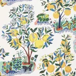 CITRUS GARDEN SHEER fabric PRIMARY color by Schumacher