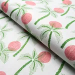 CLARABELLA PALM INDOOR/OUTDOOR Fabric – TROPICAL | Schumache CLARABELLA PALM INDOOR/OUTDOOR fabric TROPICAL color by Schumacher