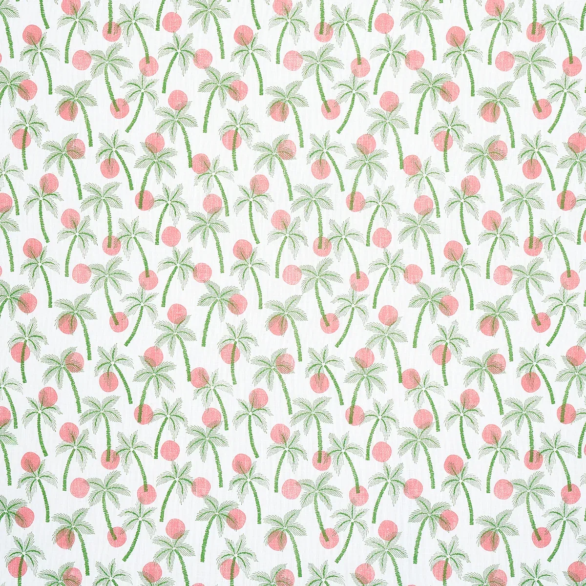 CLARABELLA PALM INDOOR/OUTDOOR fabric TROPICAL color by Schumacher
