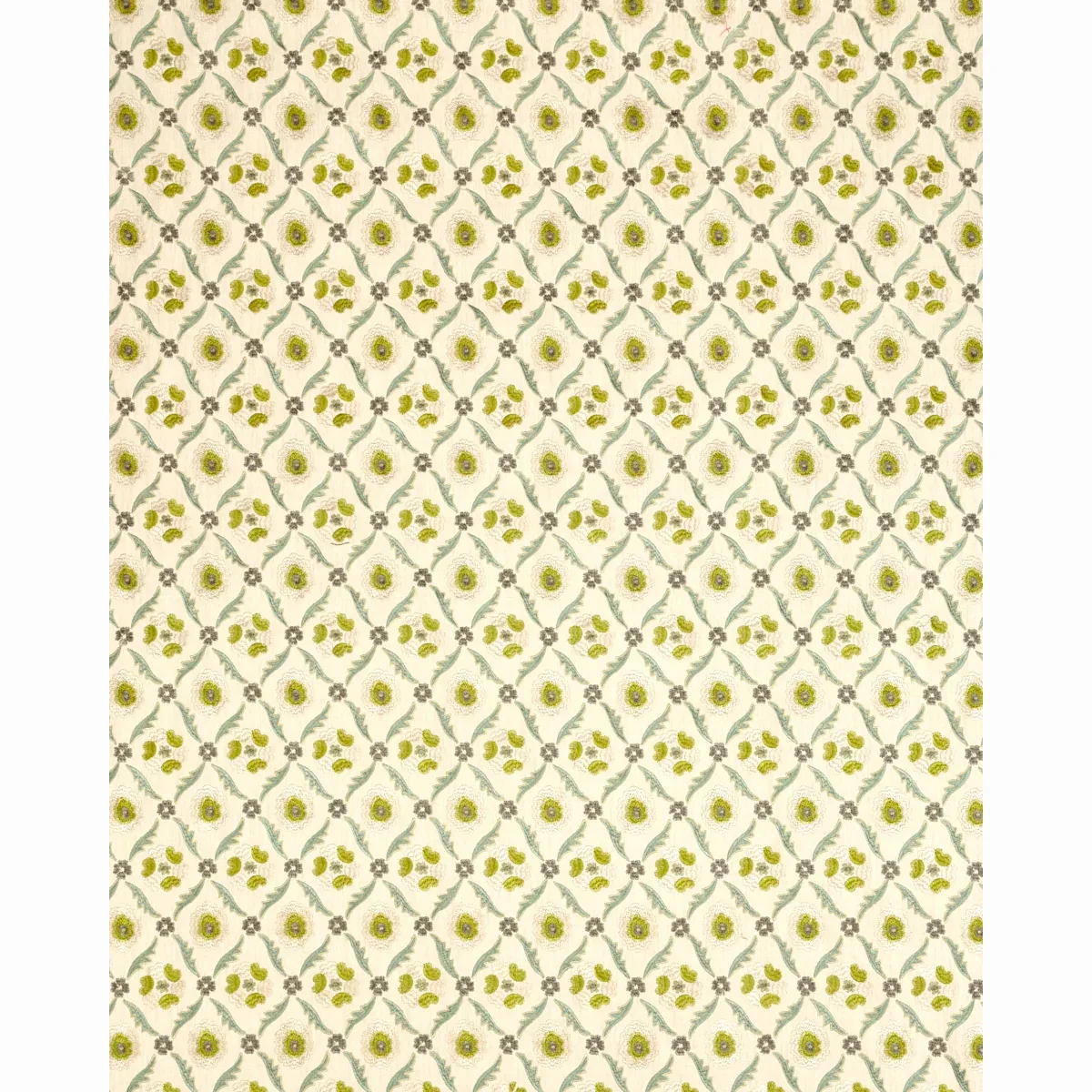 Claremont Embroidery Fabric – CHARTREUSE | Schumacher | Wall Claremont Embroidery fabric CHARTREUSE color by Schumacher
