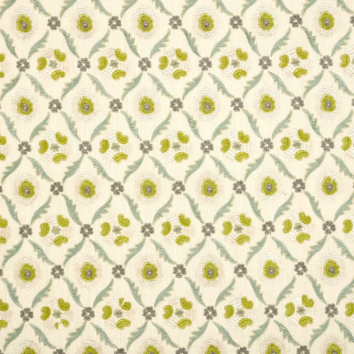 65741 | Claremont Embroidery – CHARTREUSE