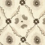 Claremont Embroidery Fabric – GRISAILLE | Schumacher | Wallp Claremont Embroidery fabric GRISAILLE color by Schumacher
