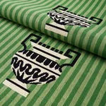 CLERMONT ÉPINGLÉ Fabric – GREEN | Schumacher | Wallpaper Twi CLERMONT ÉPINGLÉ fabric GREEN color by Schumacher