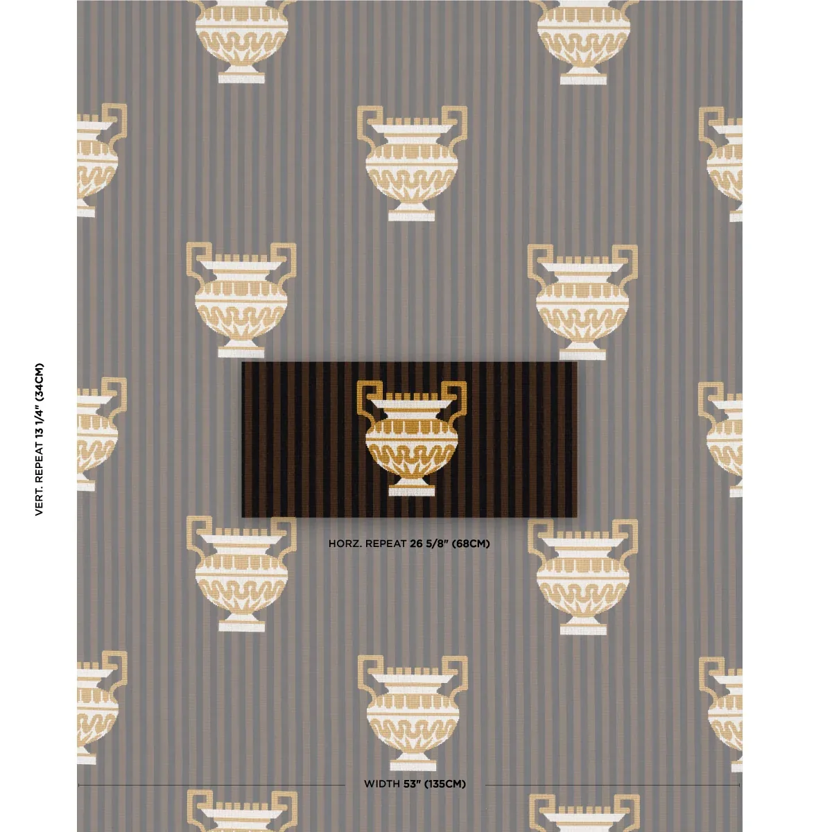 CLERMONT ÉPINGLÉ Fabric – JAVA | Schumacher | Wallpaper Twin CLERMONT ÉPINGLÉ fabric JAVA color by Schumacher