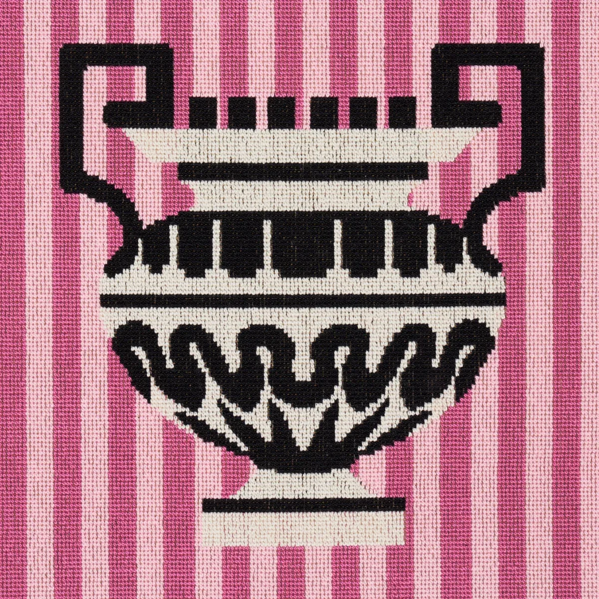 CLERMONT ÉPINGLÉ Fabric – PINK | Schumacher | Wallpaper Twin CLERMONT ÉPINGLÉ fabric PINK color by Schumacher