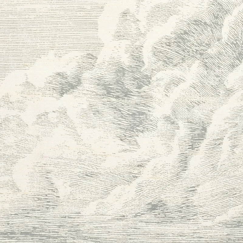 CLOUD TOILE Fabric – DELFT | Schumacher | Wallpaper Twins CLOUD TOILE fabric DELFT color by Schumacher