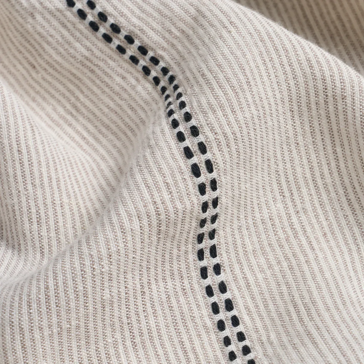 Clyde Sheer fabric DRIFTWOOD color by Schumacher