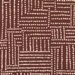 COCO HAND SCREEN PRINT fabric COCONUT LATTE color by Schumacher