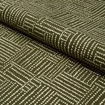 COCO HAND SCREEN PRINT Fabric – PALM TREE GREEN | Schumacher COCO HAND SCREEN PRINT fabric PALM TREE GREEN color by Schumacher