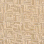 COCO HAND SCREEN PRINT Fabric – SUNBLEACHED OCHRE | Schumach COCO HAND SCREEN PRINT fabric SUNBLEACHED OCHRE color by Schumacher