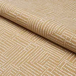 COCO HAND SCREEN PRINT Fabric – SUNBLEACHED OCHRE | Schumach COCO HAND SCREEN PRINT fabric SUNBLEACHED OCHRE color by Schumacher
