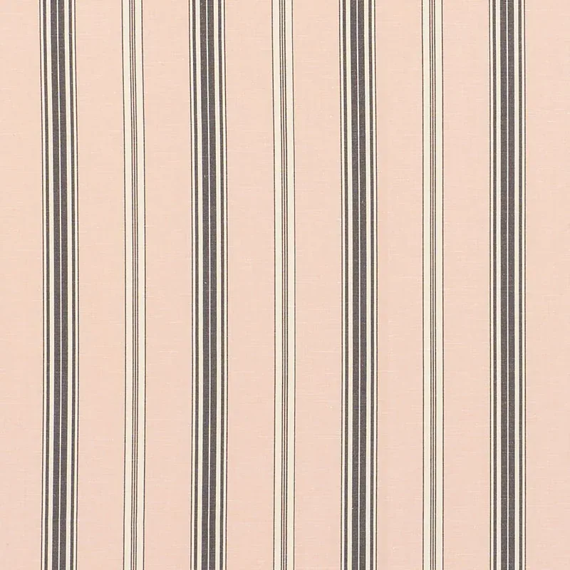 COCO STRIPE fabric BLUSH color by Schumacher