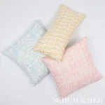 Coffee Bean Fabric – PINK | Schumacher | Wallpaper Twins Coffee Bean fabric PINK color by Schumacher