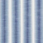 COLADA STRIPE INDOOR/OUTDOOR fabric BLUE color by Schumacher