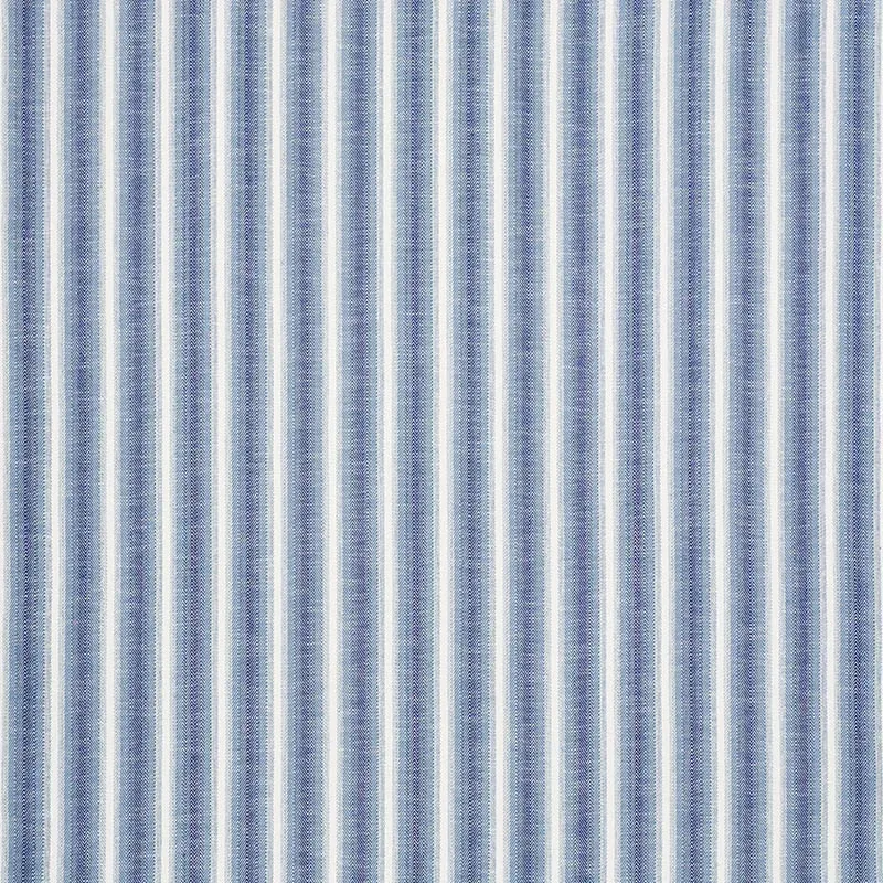 COLADA STRIPE INDOOR/OUTDOOR fabric BLUE color by Schumacher