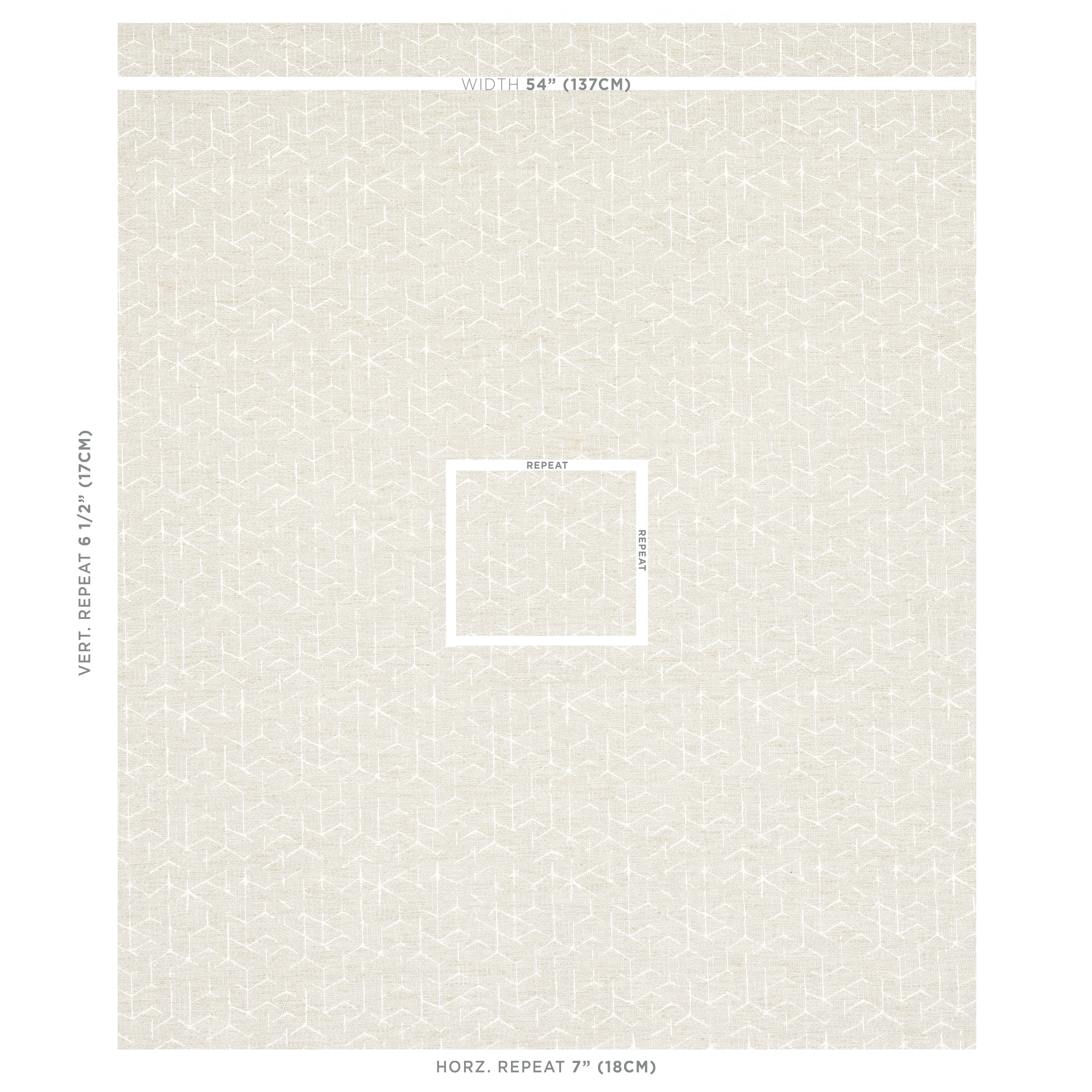 COLERIDGE JACQUARD Fabric – NEUTRAL | Schumacher | Wallpaper COLERIDGE JACQUARD fabric NEUTRAL color by Schumacher
