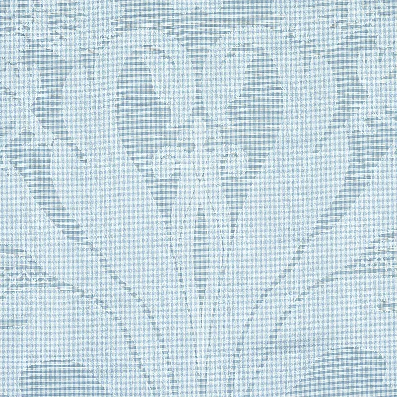 COLETTE LINEN/SILK DAMASK fabric CHAMBRAY color by Schumacher