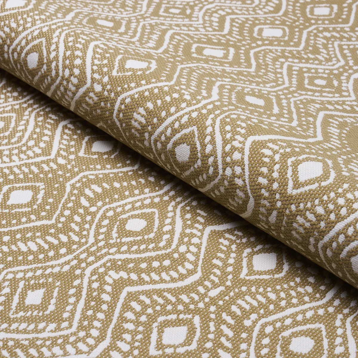 COLMA INDOOR/OUTDOOR fabric FLAX color by Schumacher
