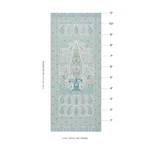COLMERY PAISLEY PANEL Fabric – PEACOCK | Schumacher | Wallpa COLMERY PAISLEY PANEL fabric PEACOCK color by Schumacher