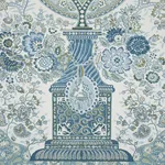 COLMERY PAISLEY PANEL Fabric – PEACOCK | Schumacher | Wallpa COLMERY PAISLEY PANEL fabric PEACOCK color by Schumacher