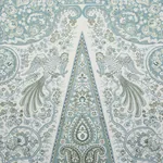 COLMERY PAISLEY PANEL Fabric – PEACOCK | Schumacher | Wallpa COLMERY PAISLEY PANEL fabric PEACOCK color by Schumacher