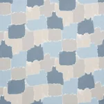 COLORBLOCK IKAT Fabric – DENIM | Schumacher | Wallpaper Twin COLORBLOCK IKAT fabric DENIM color by Schumacher