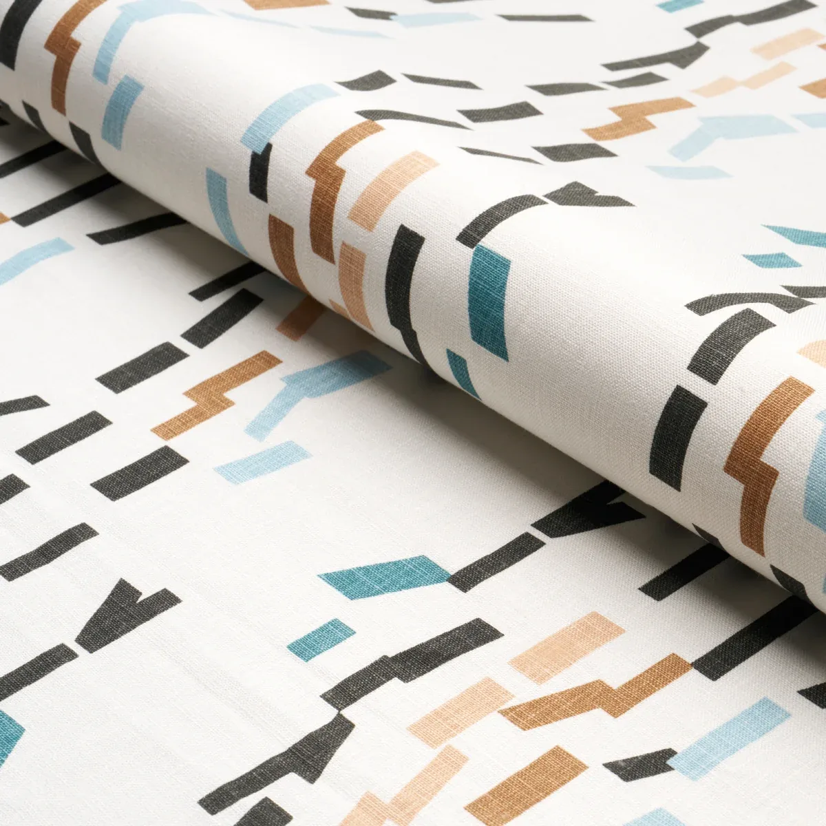 CONFETTI fabric TEAL color by Schumacher