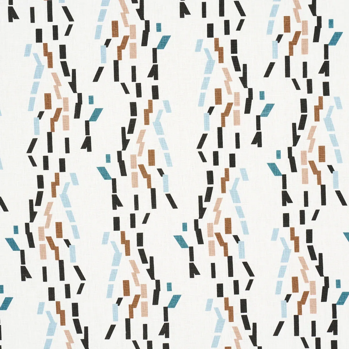 CONFETTI fabric TEAL color by Schumacher