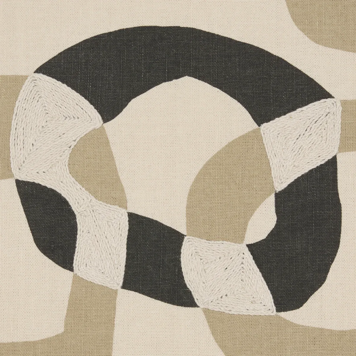 CONRAD Fabric – DUNE | Schumacher | Wallpaper Twins CONRAD fabric DUNE color by Schumacher
