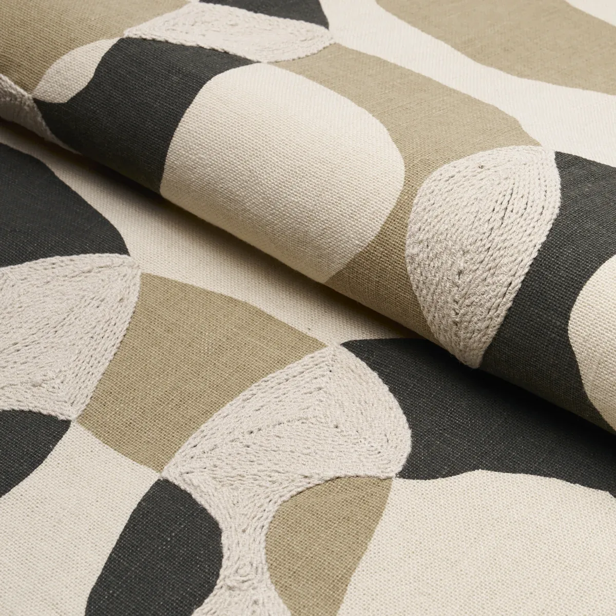 CONRAD Fabric – DUNE | Schumacher | Wallpaper Twins CONRAD fabric DUNE color by Schumacher