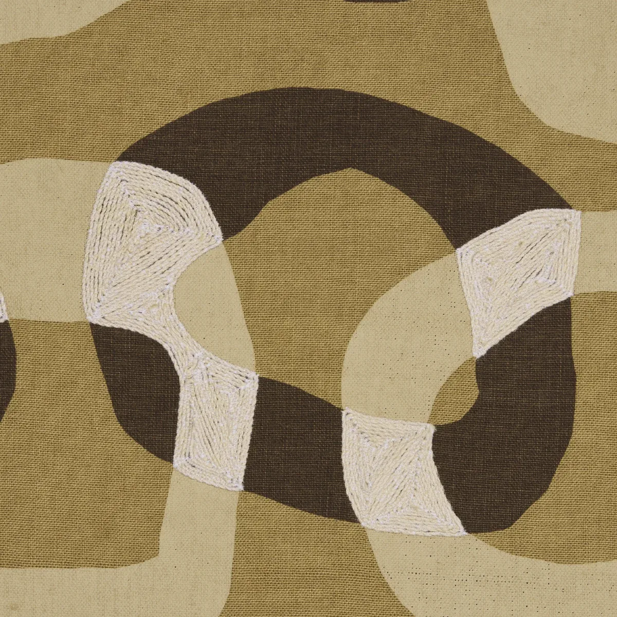 CONRAD Fabric – OCHRE | Schumacher | Wallpaper Twins CONRAD fabric OCHRE color by Schumacher