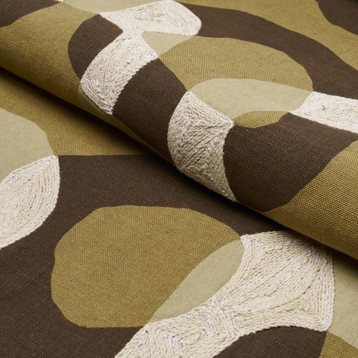 CONRAD Fabric – OCHRE | Schumacher | Wallpaper Twins CONRAD fabric OCHRE color by Schumacher